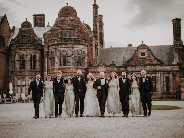 Sam and Gemma's Wedding in Thornton Hough, Merseyside 11