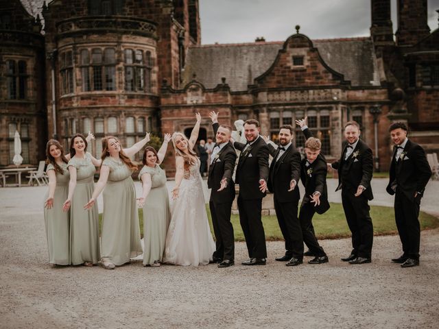 Sam and Gemma's Wedding in Thornton Hough, Merseyside 15