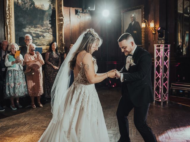 Sam and Gemma's Wedding in Thornton Hough, Merseyside 16