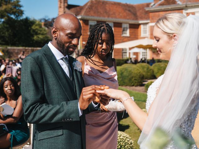 Allan and Abigail&apos;s Wedding in Quendon, Essex 21