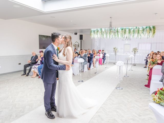 Daniel and Kate's Wedding in Durham City, Durham 31