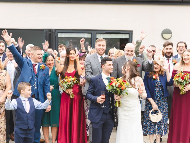 Daniel and Kate's Wedding in Durham City, Durham 42