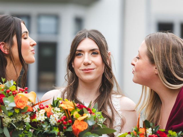 Daniel and Kate's Wedding in Durham City, Durham 43