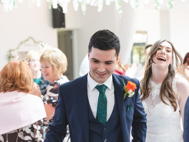 Daniel and Kate's Wedding in Durham City, Durham 91