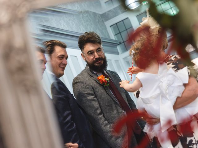 Daniel and Kate's Wedding in Durham City, Durham 102