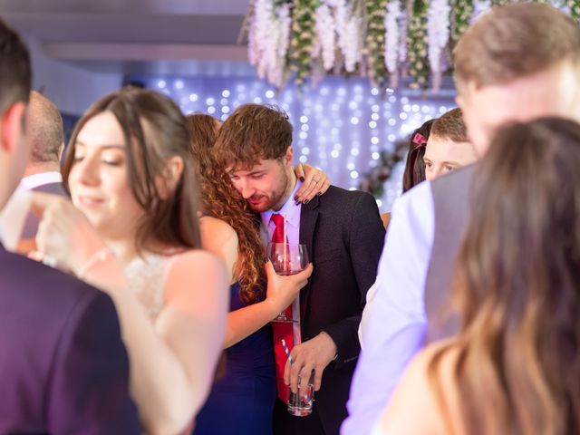Daniel and Kate's Wedding in Durham City, Durham 115