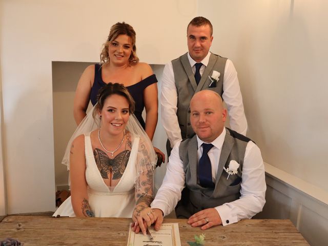 Kayleigh and Adam&apos;s Wedding in Aswardby, Lincolnshire 20