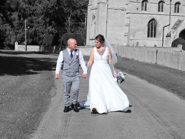 Kayleigh and Adam&apos;s Wedding in Aswardby, Lincolnshire 25