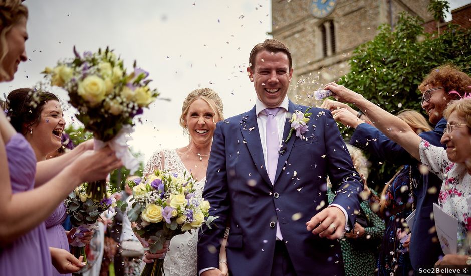 James and Sam's Wedding in Great Dunmow, Essex