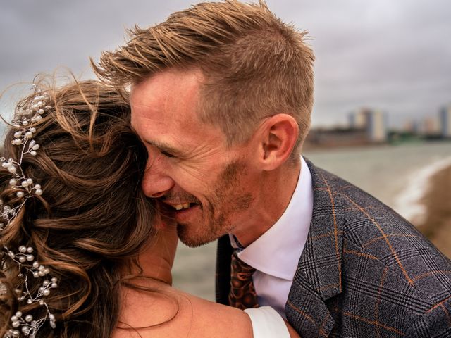 Lauren and Shane's Wedding in Old Portsmouth, Hampshire 10