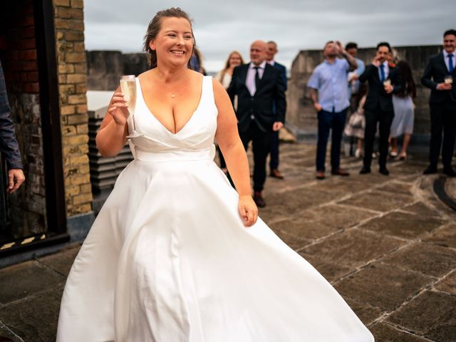 Lauren and Shane's Wedding in Old Portsmouth, Hampshire 11