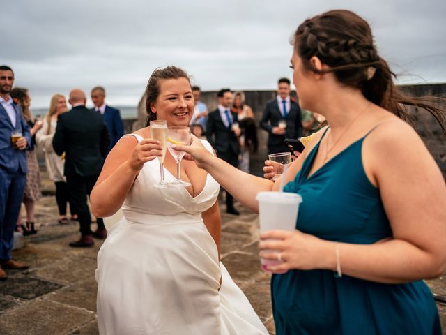 Lauren and Shane&apos;s Wedding in Old Portsmouth, Hampshire 12