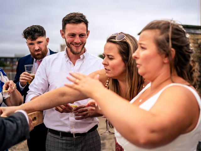 Lauren and Shane's Wedding in Old Portsmouth, Hampshire 16