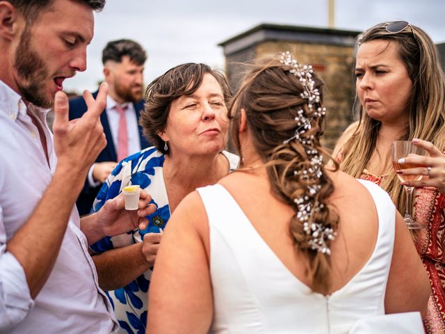 Lauren and Shane's Wedding in Old Portsmouth, Hampshire 18