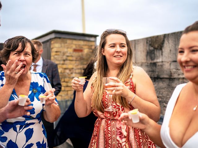 Lauren and Shane's Wedding in Old Portsmouth, Hampshire 20
