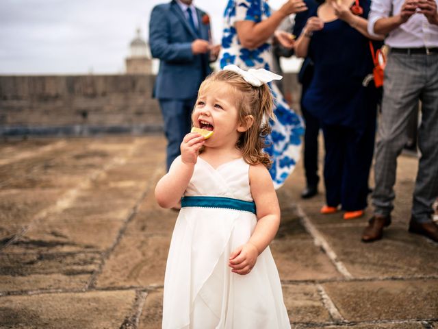 Lauren and Shane's Wedding in Old Portsmouth, Hampshire 25