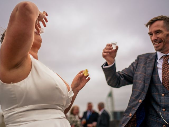 Lauren and Shane's Wedding in Old Portsmouth, Hampshire 26