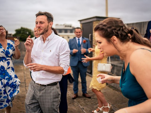 Lauren and Shane's Wedding in Old Portsmouth, Hampshire 29
