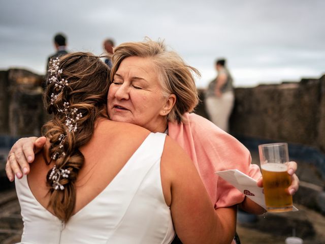 Lauren and Shane's Wedding in Old Portsmouth, Hampshire 34