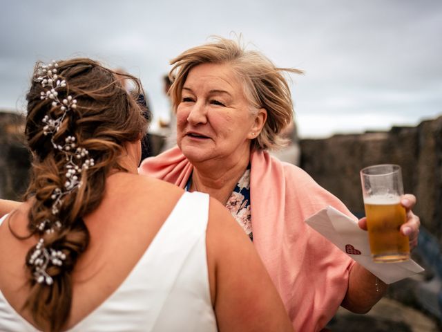 Lauren and Shane's Wedding in Old Portsmouth, Hampshire 35