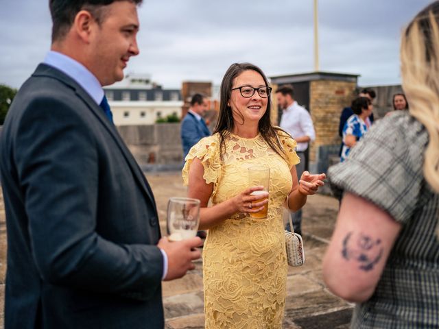 Lauren and Shane's Wedding in Old Portsmouth, Hampshire 37