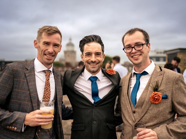 Lauren and Shane's Wedding in Old Portsmouth, Hampshire 40
