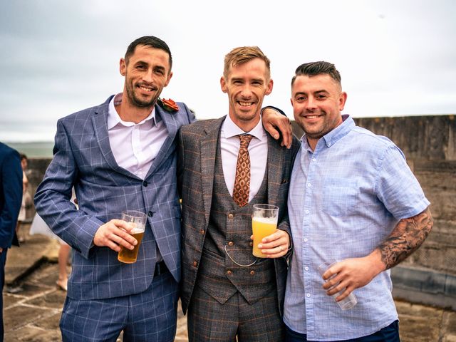 Lauren and Shane's Wedding in Old Portsmouth, Hampshire 42