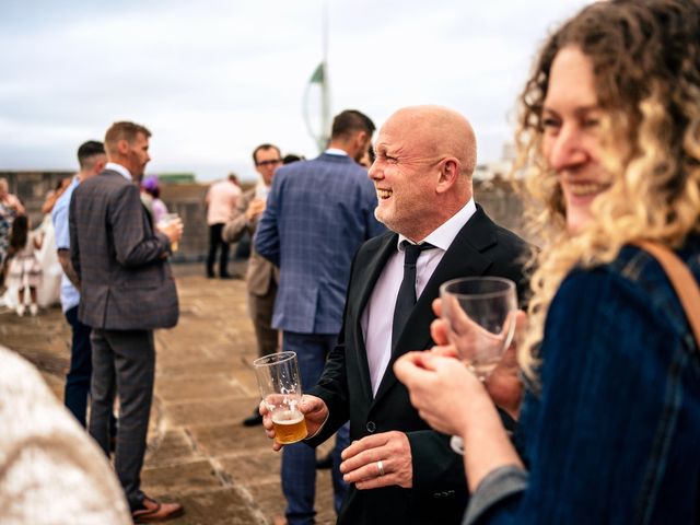 Lauren and Shane's Wedding in Old Portsmouth, Hampshire 44
