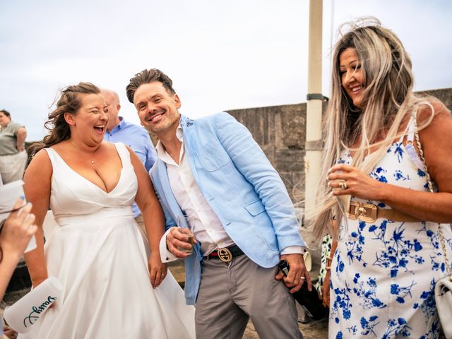 Lauren and Shane's Wedding in Old Portsmouth, Hampshire 46