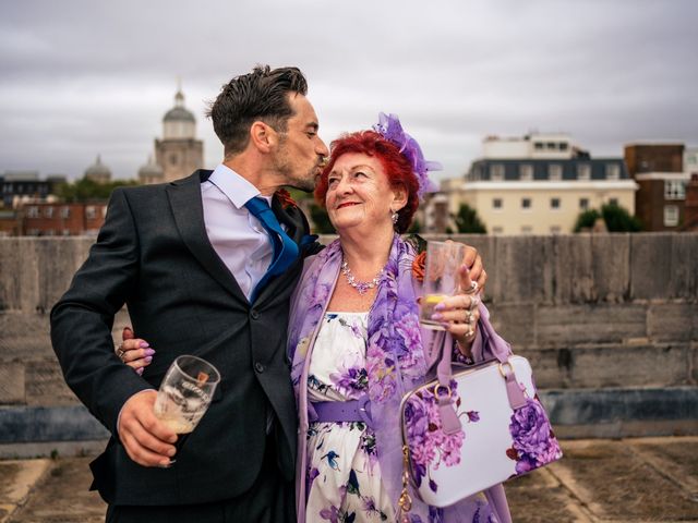 Lauren and Shane's Wedding in Old Portsmouth, Hampshire 53