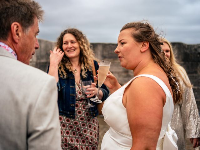 Lauren and Shane's Wedding in Old Portsmouth, Hampshire 56