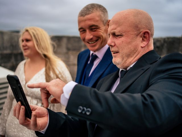 Lauren and Shane's Wedding in Old Portsmouth, Hampshire 57