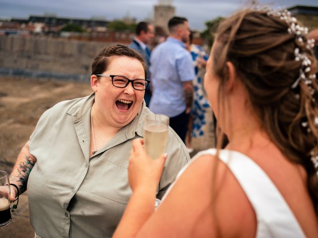 Lauren and Shane's Wedding in Old Portsmouth, Hampshire 60