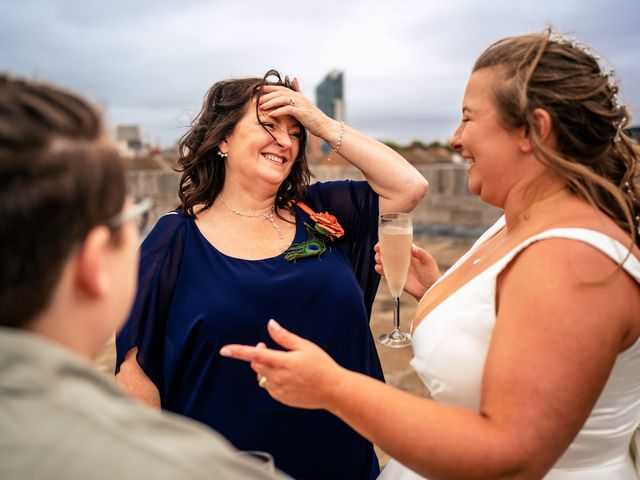 Lauren and Shane's Wedding in Old Portsmouth, Hampshire 61