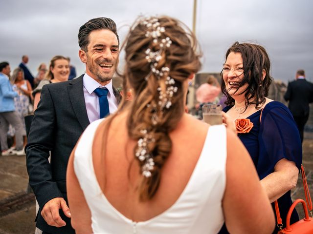 Lauren and Shane's Wedding in Old Portsmouth, Hampshire 64