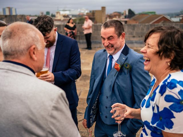 Lauren and Shane's Wedding in Old Portsmouth, Hampshire 67