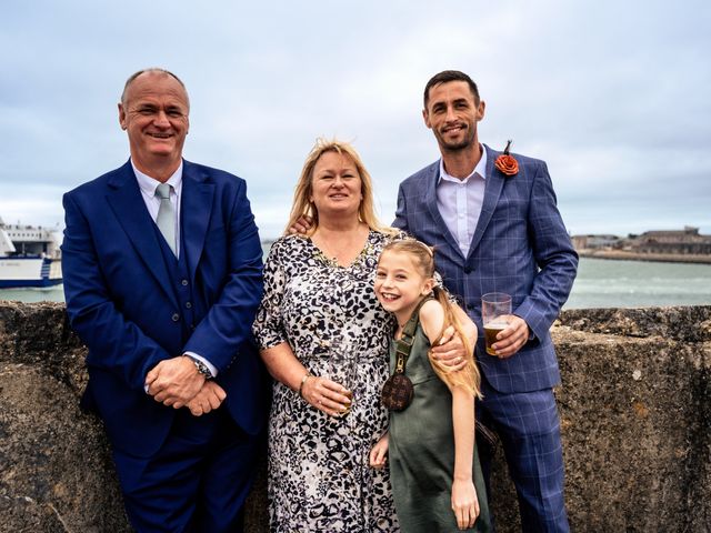 Lauren and Shane's Wedding in Old Portsmouth, Hampshire 70