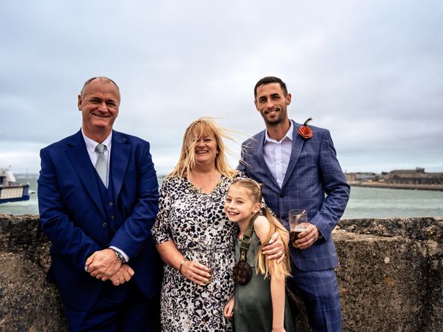 Lauren and Shane's Wedding in Old Portsmouth, Hampshire 71