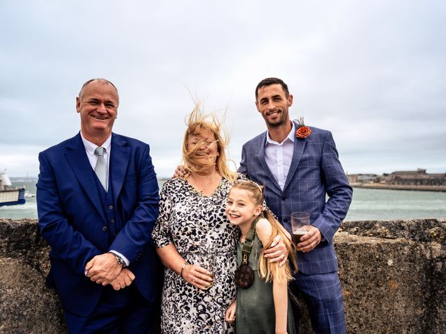 Lauren and Shane's Wedding in Old Portsmouth, Hampshire 72