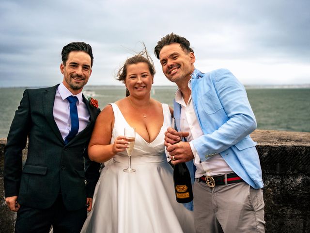 Lauren and Shane's Wedding in Old Portsmouth, Hampshire 81