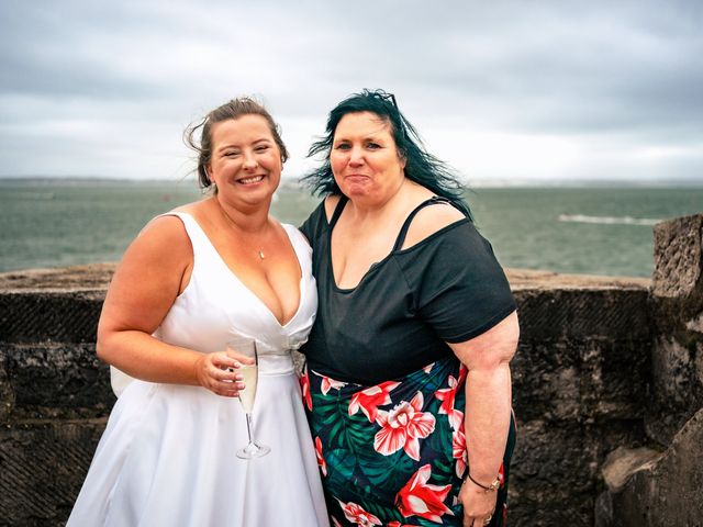 Lauren and Shane's Wedding in Old Portsmouth, Hampshire 83