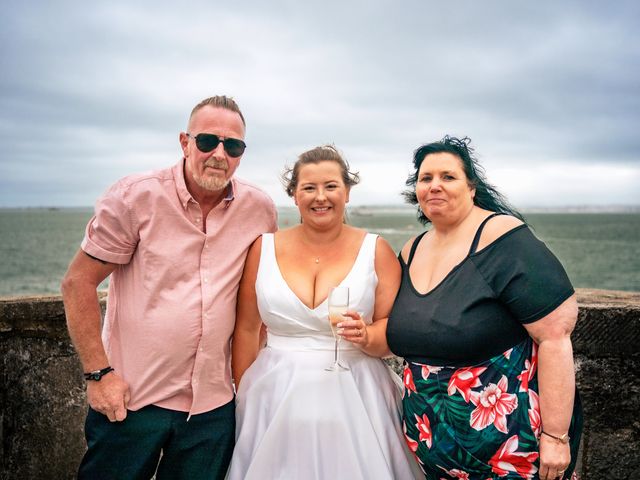 Lauren and Shane's Wedding in Old Portsmouth, Hampshire 84