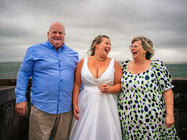 Lauren and Shane's Wedding in Old Portsmouth, Hampshire 85