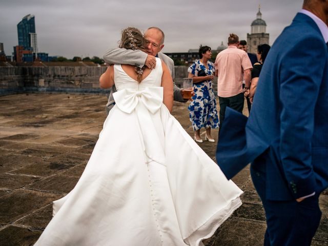 Lauren and Shane's Wedding in Old Portsmouth, Hampshire 87