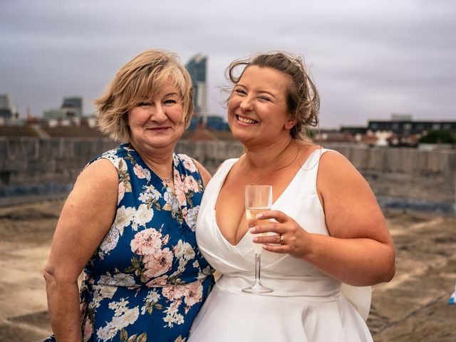 Lauren and Shane's Wedding in Old Portsmouth, Hampshire 90