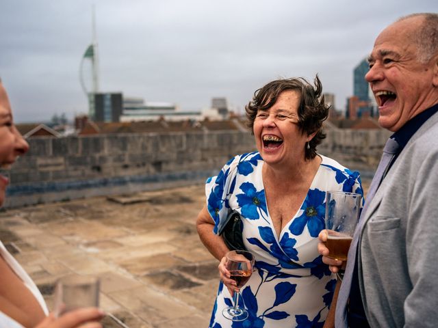 Lauren and Shane's Wedding in Old Portsmouth, Hampshire 91