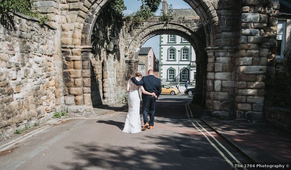 David and Dawn's Wedding in Hexham, Northumberland