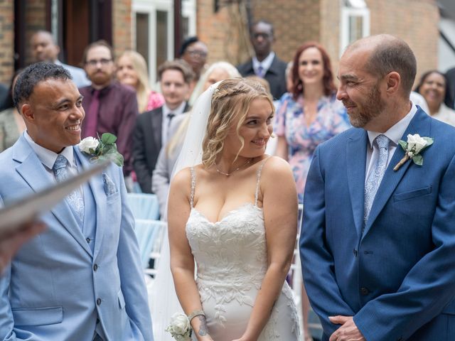 Blake and Samantha&apos;s Wedding in East Grinstead, West Sussex 16