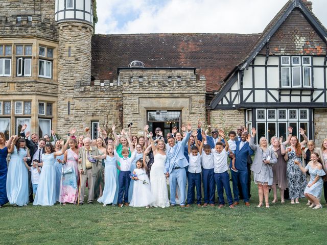 Blake and Samantha&apos;s Wedding in East Grinstead, West Sussex 27