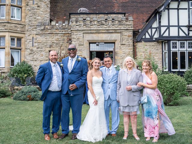 Blake and Samantha&apos;s Wedding in East Grinstead, West Sussex 28